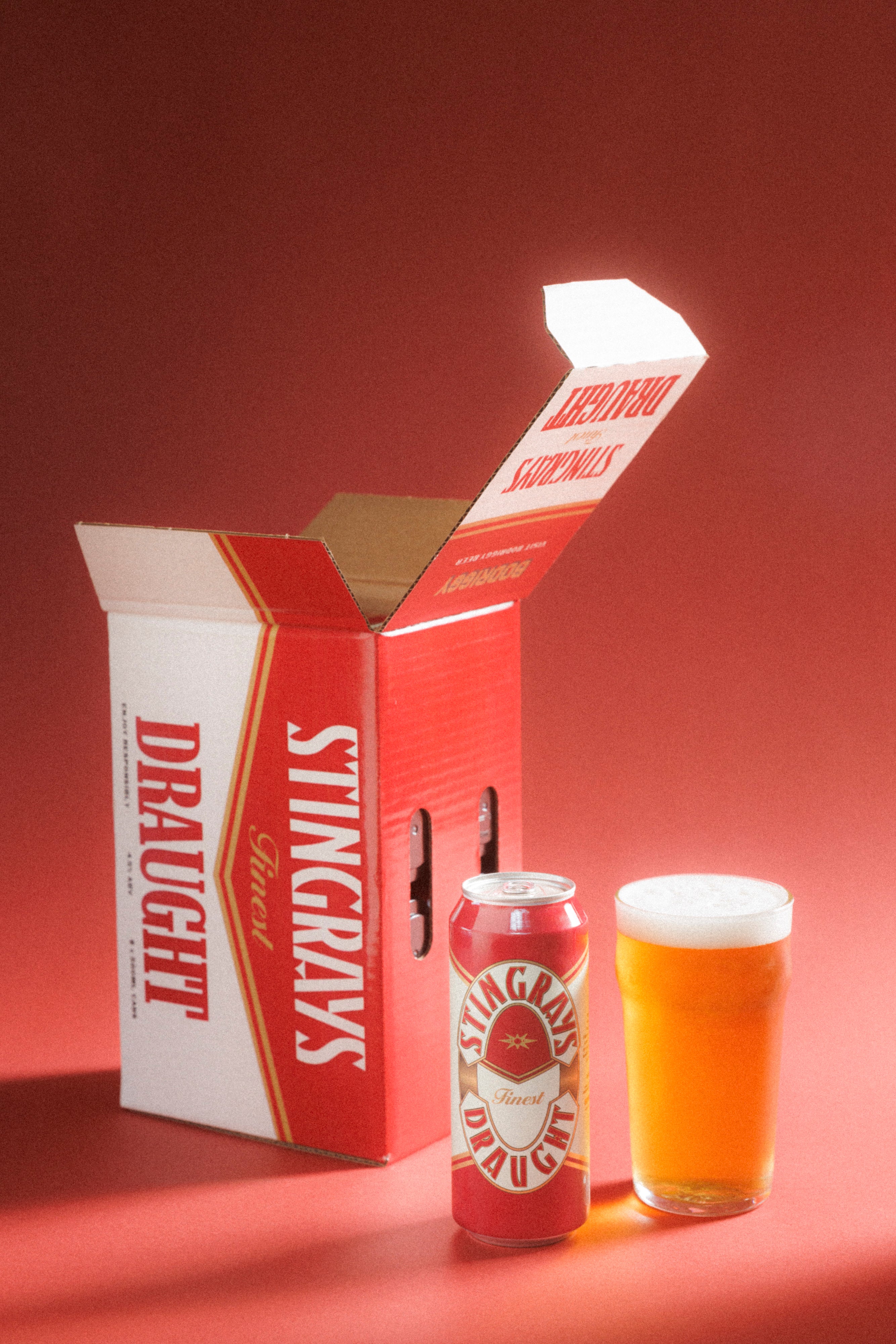 Stingrays Draught 4.5% 500ml 8-PACK Limited Edition