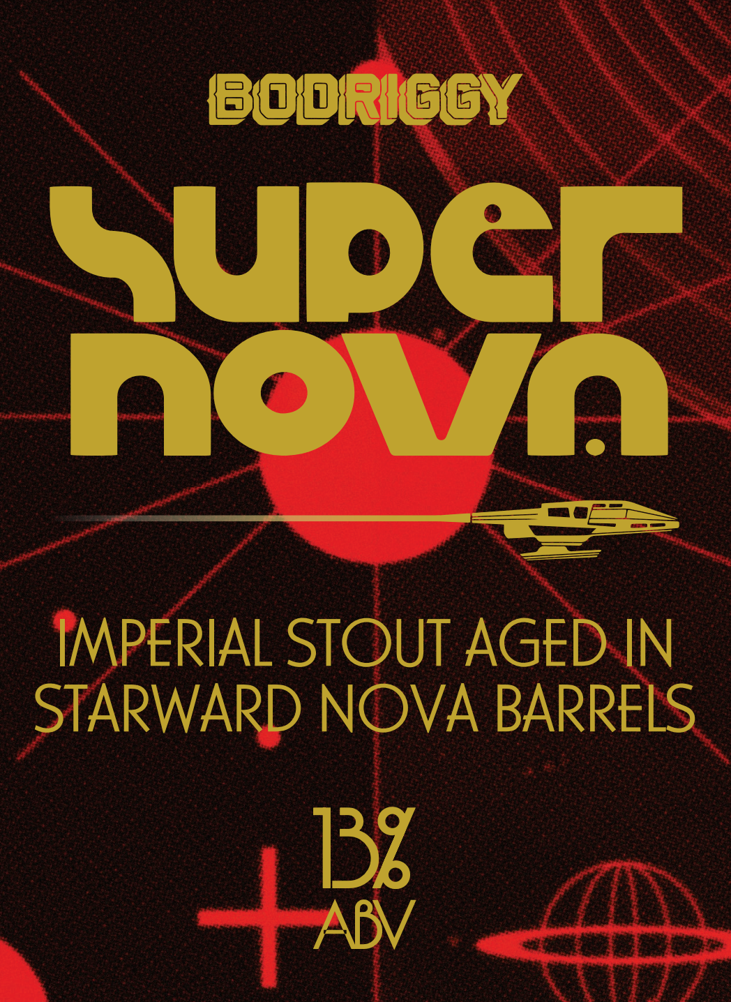 SUPERNOVA: Whisky Barrel Aged Imperial Stout 13%