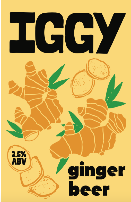 NEW!!!! - Iggy Ginger Beer 3.5%