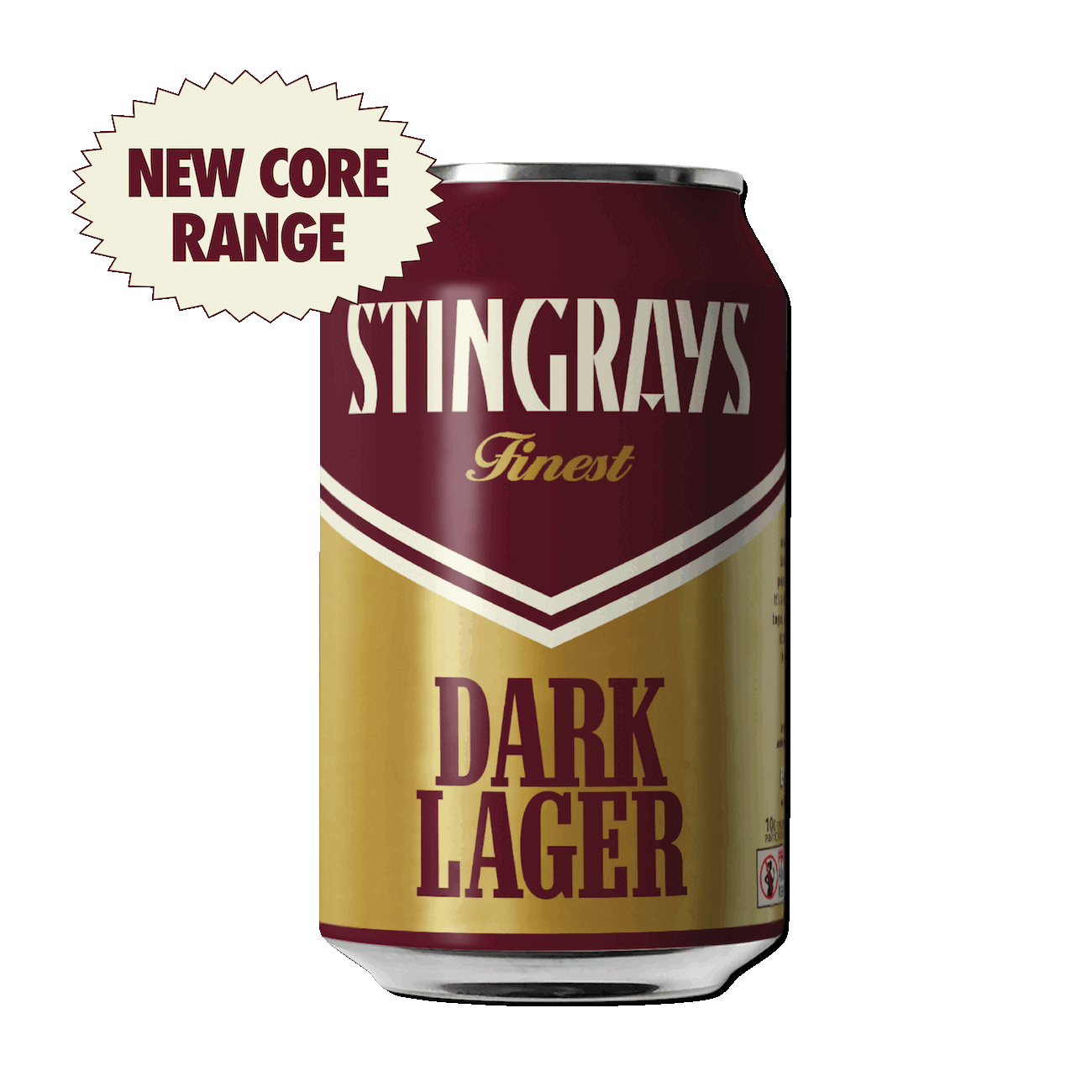 Stingrays Dark Lager 4.5% 4X355ML (BUNDLE)