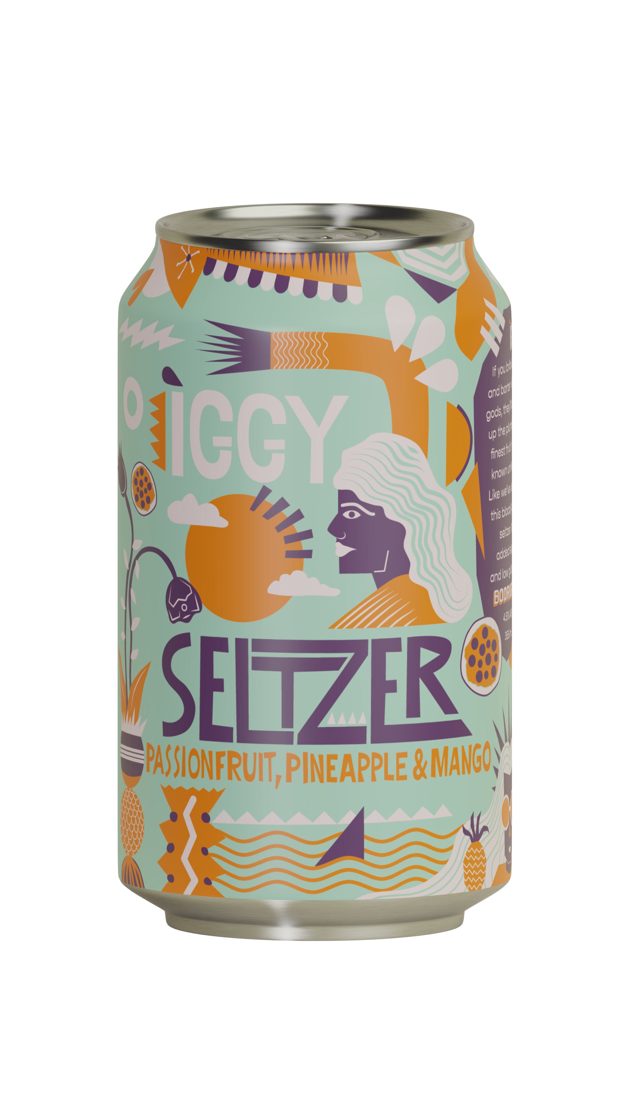 Iggy Seltzer - Passionfruit, Pineapple & Mango